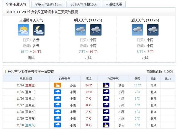 玉西村最新天气预报通知