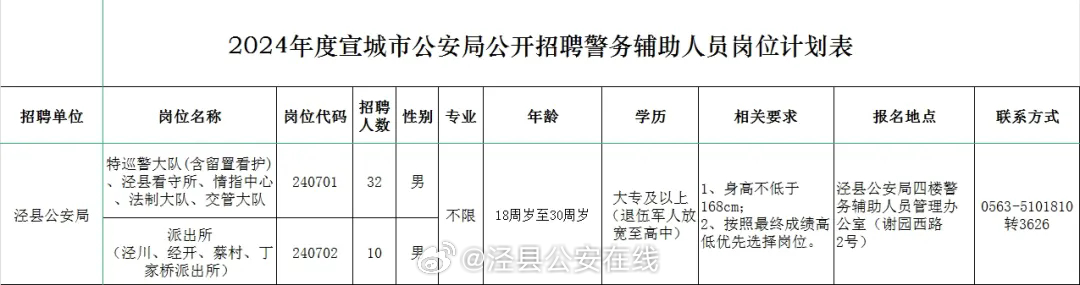 宜秀区公安局最新招聘信息与解读概览