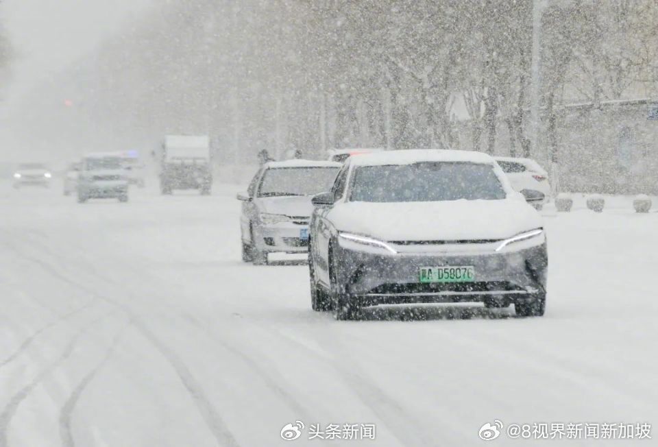 自驾返乡遇暴雪，电车空调使用需谨慎